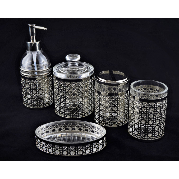 Black Glass Bathroom Accessories Everything Bathroom